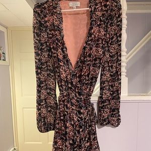 Floral Wrap dress